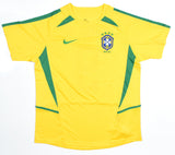 Ronaldo Autographed Brazil Home Soccer Jersey #9 - Beckett Holo *L