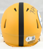 Kaleb Johnson Autographed Steelers Alt 25 Speed Mini Helmet - Beckett W Holo