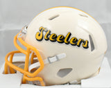 Hines Ward Autographed Pittsburgh Steelers Retro Speed Mini Helmet - Beckett W