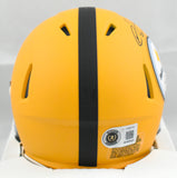Rico Dowdle Autographed Pittsburgh Steelers Alt 25 Speed Mini Helmet - Beckett W