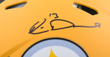 Rico Dowdle Signed Steelers F/S Alt 25 Speed Authentic Helmet - Beckett W Holo