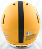Rico Dowdle Signed Steelers F/S Alt 25 Speed Authentic Helmet - Beckett W Holo