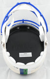 Sam Darnold Autographed Seattle Seahawks F/S Retro Speed Helmet - Beckett W Holo