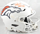 Patrick Surtain II Autographed Broncos F/S ALT 24 Speedflex Helmet - Beckett W