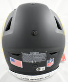 Torry Holt Autographed Rams F/S Rivalries Speedflex Helmet - Beckett W Holo