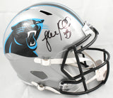 Luke Kuechly Autographed Carolina Panthers F/S Speed Helmet - Beckett W Hologram