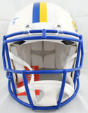 Torry Holt Autographed Rams F/S Retro Speed Authentic Helmet - Beckett W Holo