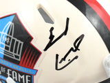Earl Campbell Autographed Hall of Fame Retro Speed Mini Helmet - Beckett W Holo