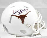 Earl Campbell Autographed Texas Longhorns Speed Mini Helmet - Beckett W Holo