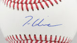 Tom Glavine Autographed Rawlings OML Baseball - Beckett W Hologram *Blue