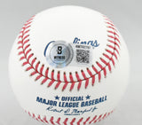 Tom Glavine Autographed Rawlings OML Baseball HOF - Beckett W Hologram *Blue