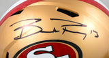 Brock Purdy Autographed San Francisco 49ers F/S Speed Helmet - Beckett W Holo