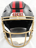 Brock Purdy Autographed 49ers F/S Rivalries Speedflex Helmet - Beckett W Holo