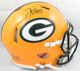 Jordan Love Autographed Green Bay Packers F/S Speed Authentic Helmet- Beckett W