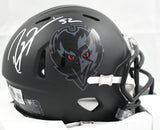 Ray Lewis Autographed Baltimore Ravens Alt 2026 Speed Mini Helmet-Beckett W Holo