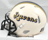 Ray Lewis Autographed Baltimore Ravens Retro Speed Mini Helmet - Beckett W Holo
