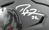 Ray Lewis Signed Baltimore Ravens F/S Alt #2 2026 Speedflex Helmet - Beckett W