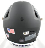 Ray Lewis Signed Baltimore Ravens F/S Alt #2 2026 Speedflex Helmet - Beckett W