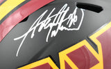 Adrian Peterson Autographed Commanders F/S Alt 2026 Speed Helmet- Beckett W Holo