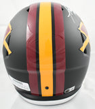 Adrian Peterson Autographed Commanders F/S Alt 2026 Speed Helmet- Beckett W Holo