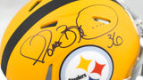 Jerome Bettis Autographed Pittsburgh Steelers Alt Speed Mini Helmet - Beckett W
