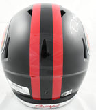 Dre Greenlaw Signed San Francisco 49ers F/S Rivalries Speed Helmet - Beckett W