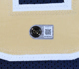 Torry Holt Autographed Blue Pro Style Jersey - Beckett W Hologram