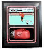 Mike Tyson Autographed Shadow Box Red Everlast Boxing Glove *Right - Beckett