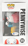Tim Curry Autographed Pennywise IT the Movie Funko Pop #55 - Beckett W