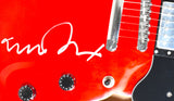 Michael J. Fox Autographed Back to the Future Grote Guitar #4-Beckett W Hologram