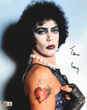 Tim Curry Signed Rocky Horror Picture 11x14 Image #1 Photo - Beckett Hologram