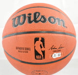 Hakeem Olajuwon Autographed NBA Wilson Basketball - Beckett Holo