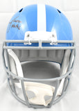 Warren Moon Autographed Houston Oilers F/S 60-62 Speed Helmet HOF-Beckett W Holo