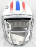 Warren Moon Autographed Houston Oilers F/S 75-80 Speed Helmet HOF-Beckett W Holo