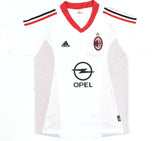 Alessandro Nesta Autographed AC Milan Away Soccer Jersey #13- Beckett W Holo *L