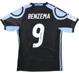 Karim Benzema Autographed Real Madrid Black Soccer Jersey #9- Beckett Holo *L