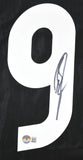 Karim Benzema Autographed Real Madrid Black Soccer Jersey #9- Beckett Holo *L