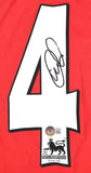 Patrick Vieira Autographed Arsenal FC Home Soccer Jersey #4 - Beckett Holo *M