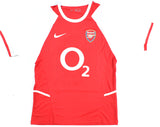 Patrick Vieira Autographed Arsenal FC Home Soccer Jersey #4 - Beckett Holo *M