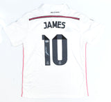 James Rodriguez Autographed Real Madrid Home Soccer Jersey #10 - Beckett W *M