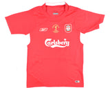 Steven Gerrard Autographed Liverpool Home Soccer Jersey #8- Beckett Holo *S