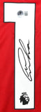 Matheus Cunha Autographed Manchester United Home Soccer Jersey #10 - Beckett  *L
