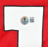 Matheus Cunha Autographed Manchester United Home Soccer Jersey #10 - Beckett  *L