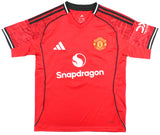 Matheus Cunha Autographed Manchester United Home Soccer Jersey #10 - Beckett  *M