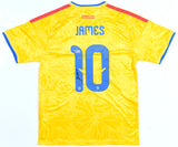 James Rodriguez Autographed Colombia Home Soccer Jersey #10 - Beckett W Holo *L