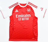 Saka Autographed Arsenal FC Home Soccer Jersey #7 - Beckett Holo *L