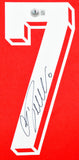 Cristiano Ronaldo Autographed Portugal Home Soccer Jersey #7-Beckett Holo *M LOA