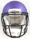 Justin Jefferson Autographed Vikings F/S Speed Authentic Helmet - Beckett W Holo