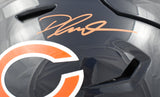 D'Andre Swift Autographed Chicago Bears F/S Speedflex Helmet - Beckett Hologram