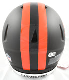 Quinshon Judkins Autographed Browns F/S Alt Speed Authentic Helmet - Beckett